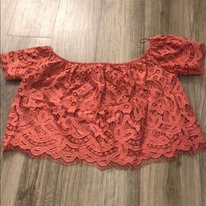 Off The Shoulder Crop Top!